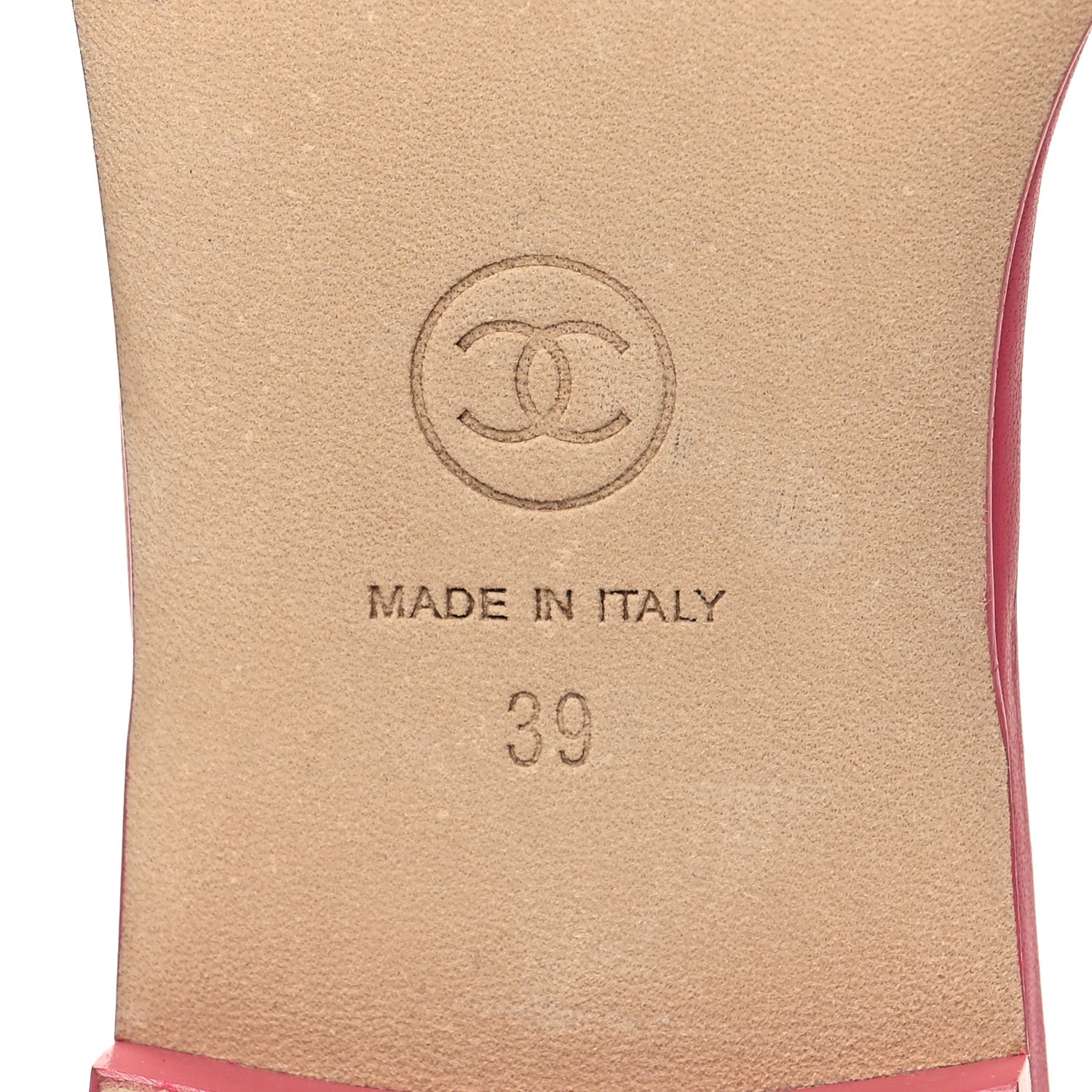 Chanel Fabric Embroidered CC Bow Mules 39 Dark Pink 7 of 9