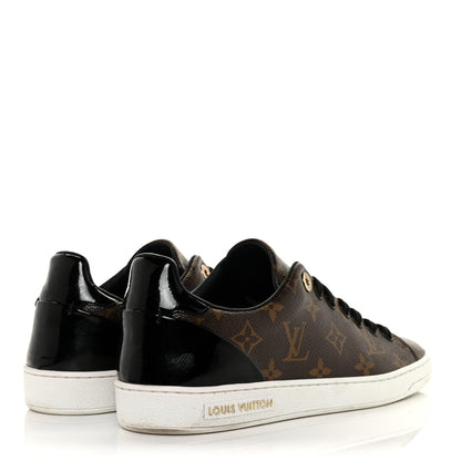Louis Vuitton Patent Monogram Frontrow Sneakers 38.5 4 of 8