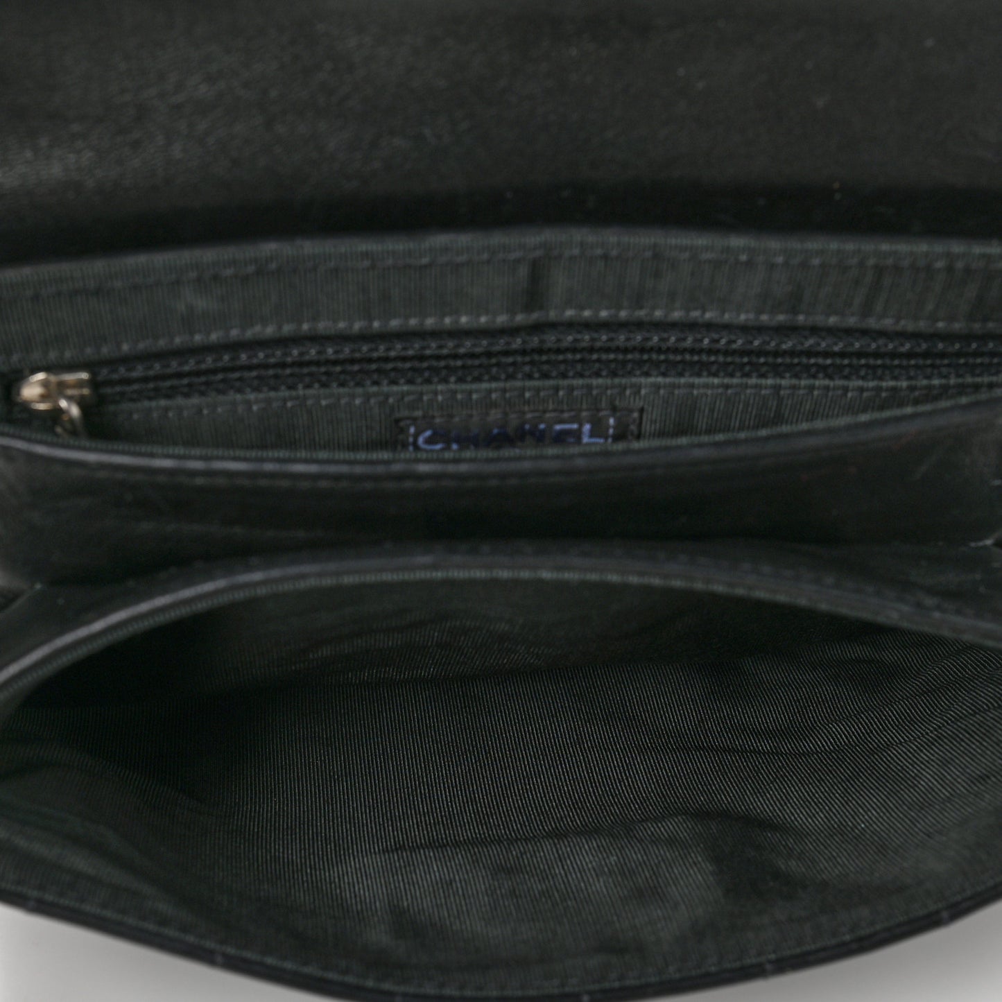 Lambskin Chocolate Bar Reissue Clutch Black