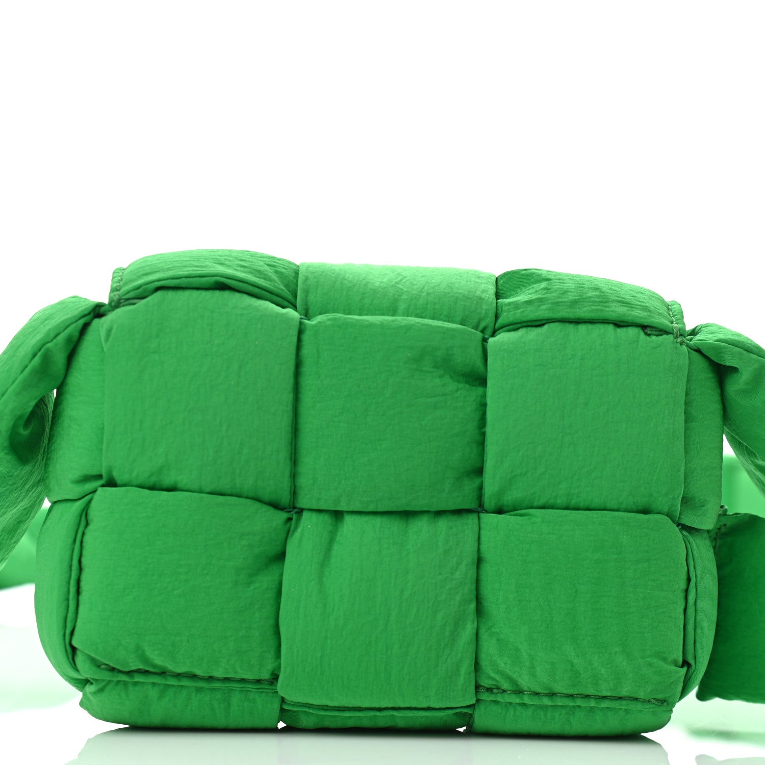 Bottega Veneta Nylon Intrecciato Padded Tech Candy Cassette Bag Parakeet 7 of 9
