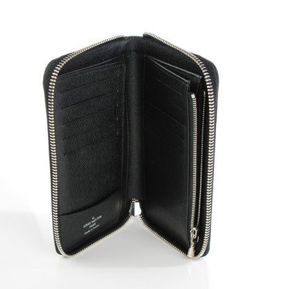 Louis Vuitton Epi Zippy Compact Wallet NM Black 5 of 7
