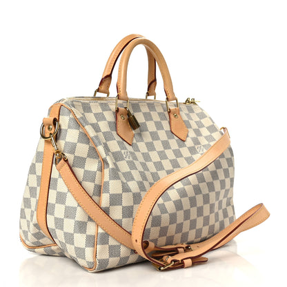 Louis Vuitton Damier Azur Speedy Bandouliere 30 3 of 11