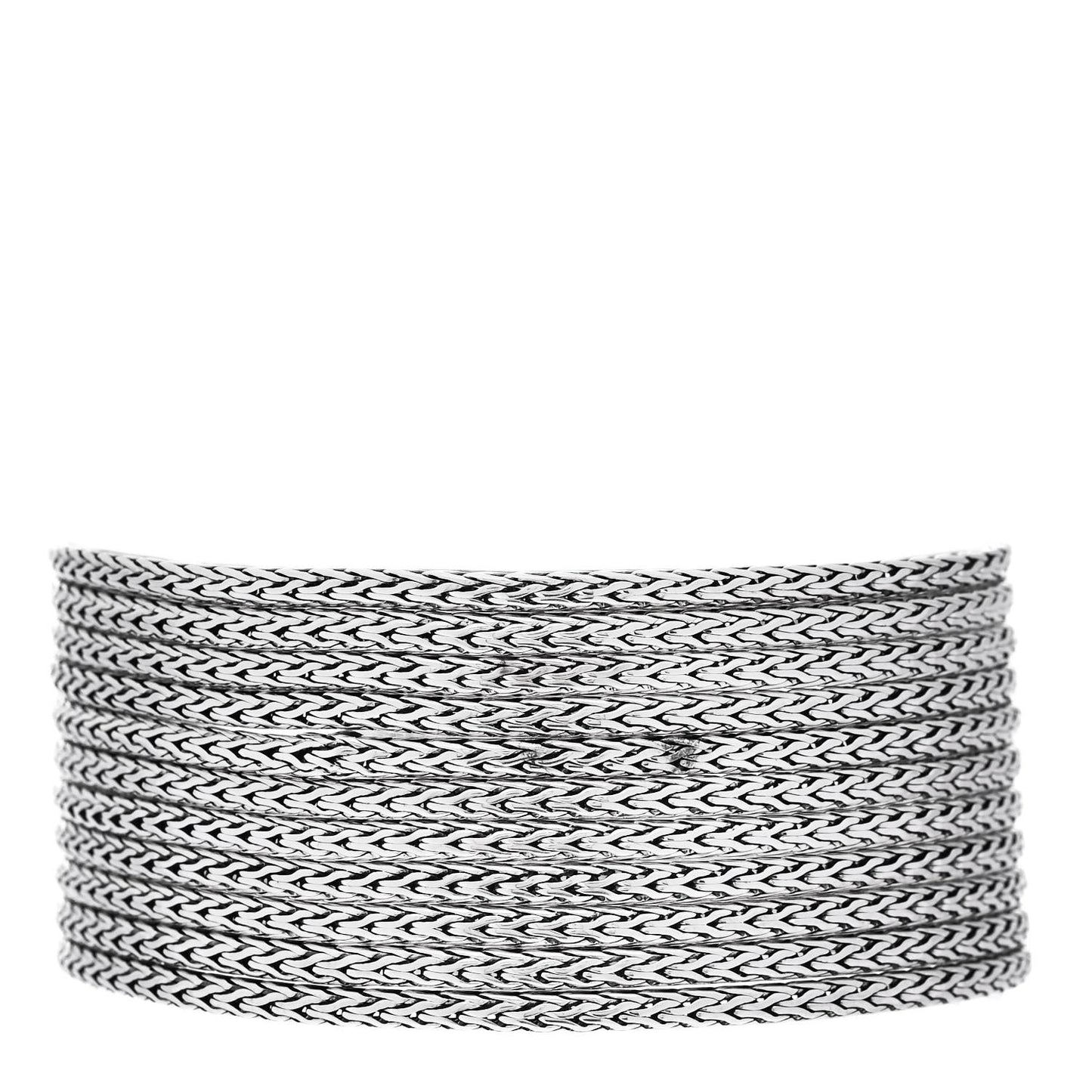 Sterling Silver Kali Multi Row Chain Bracelet