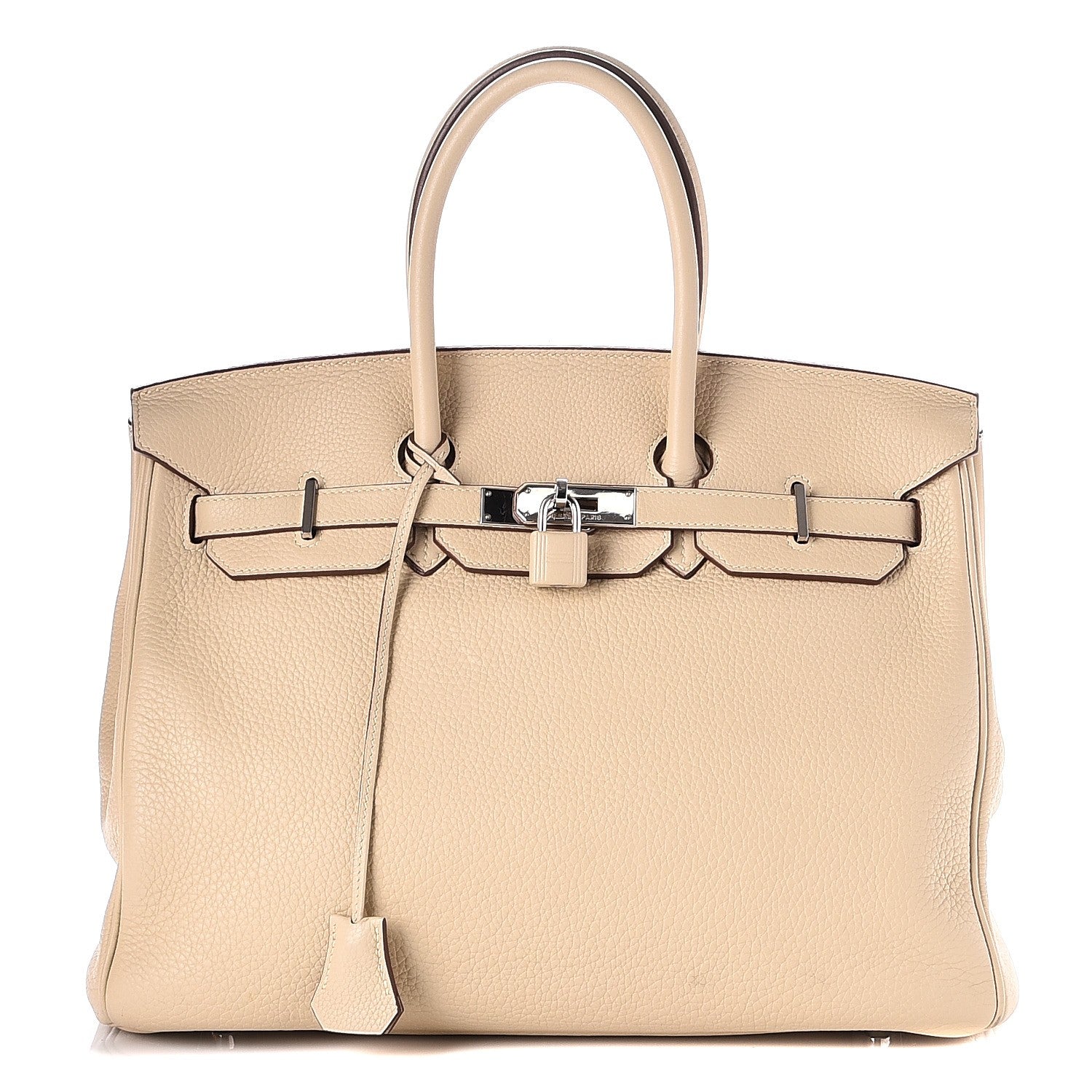 Hermes Taurillon Clemence Birkin 35 Parchemin 1 of 24