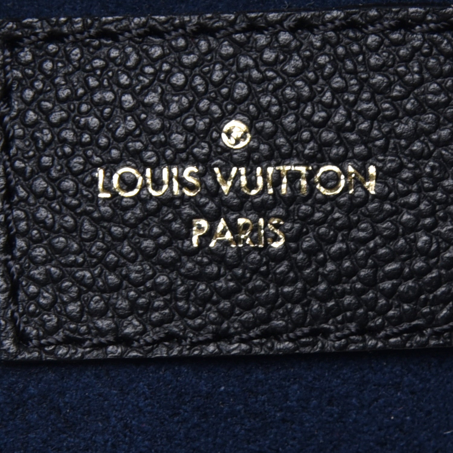 Louis Vuitton Empreinte Monogram Giant Neverfull MM Black 6 of 9