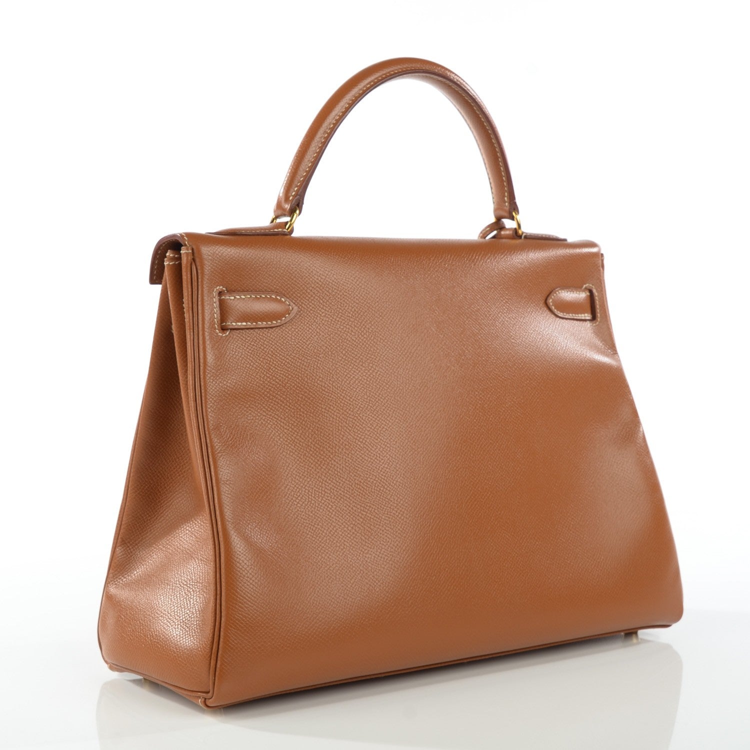 Hermes Courchevel Kelly Retourne 32 Gold 10 of 16