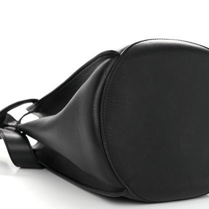 Celine Smooth Calfskin Long Strap Big Bucket Bag Black 8 of 11