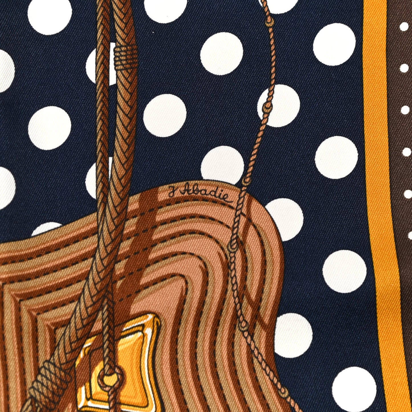 Silk Clic Clac A Pois Scarf