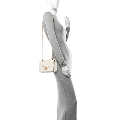 Chanel Aged Calfskin Quilted 2.55 Reissue Mini Flap White 2 of 10