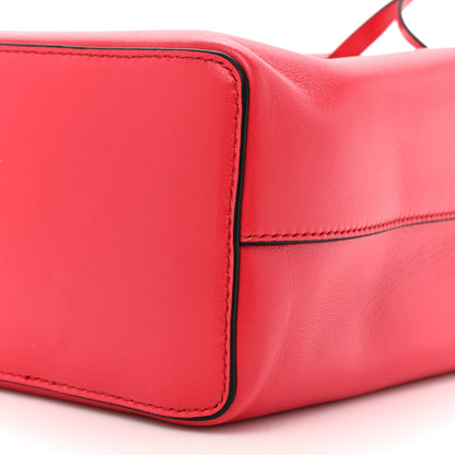 Valentino Garavani Nappa Mini Vlogo Bucket Bag Rouge Pur 9 of 12
