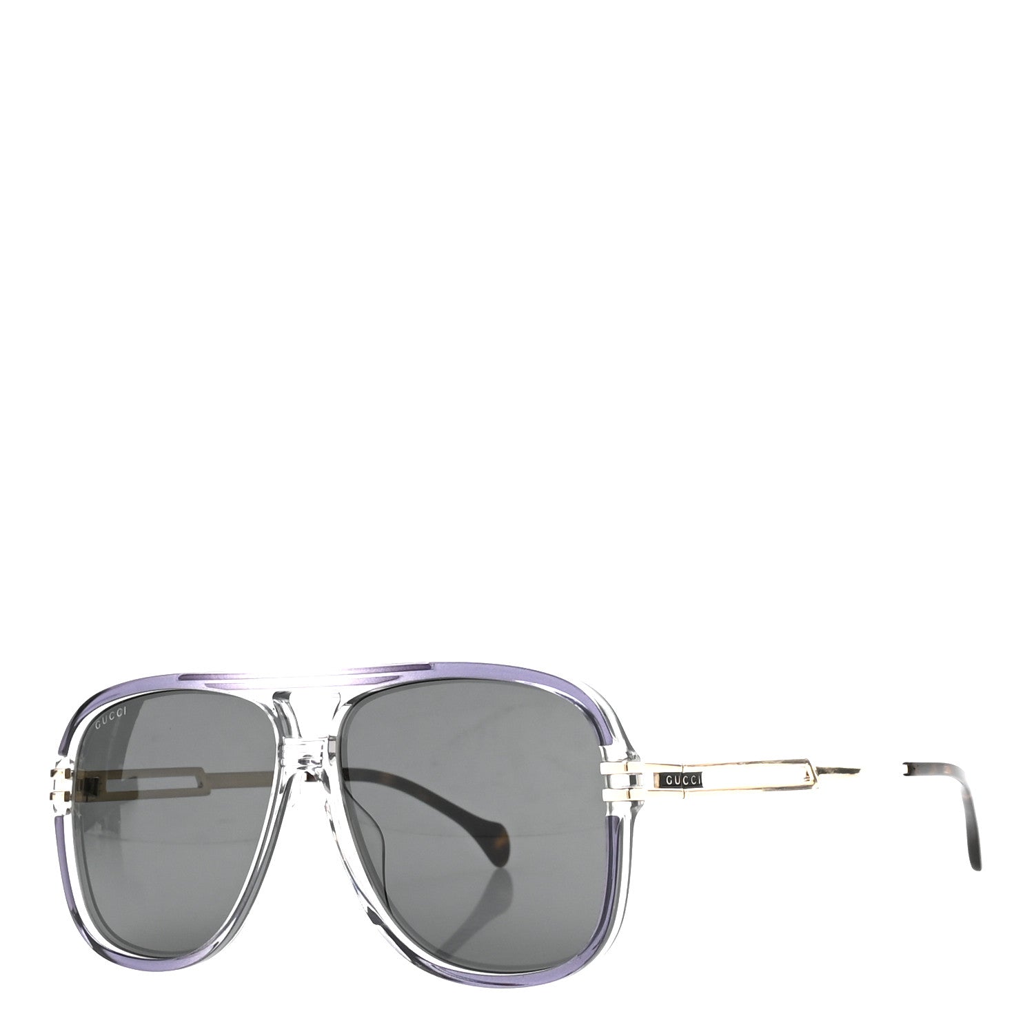 Gucci Navigator Sunglasses GG1105S Black 1 of 9