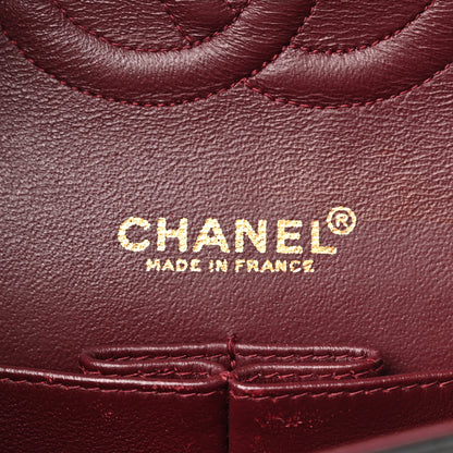 Chanel Lambskin Quilted Medium Double Flap Black 6 of 18