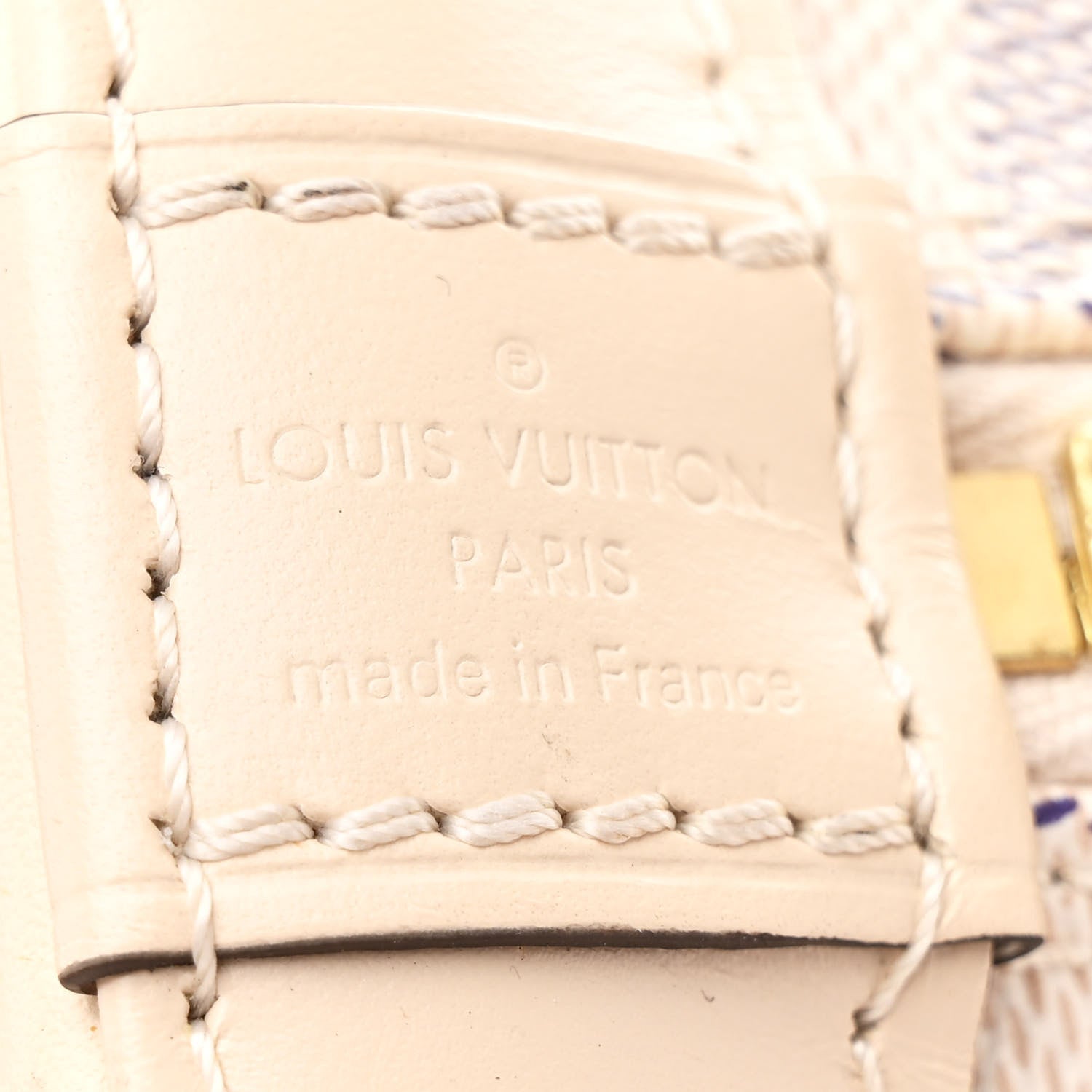 Louis Vuitton Damier Azur Braided Alma BB 6 of 12