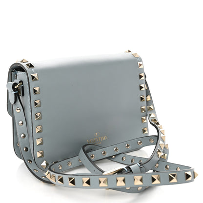 Valentino Garavani Vitello Rockstud Flap Crossbody Bag London Stone 3 of 9