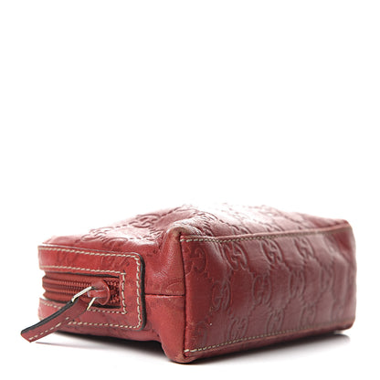 Gucci Guccissima GG Cosmetic Case Red 4 of 16