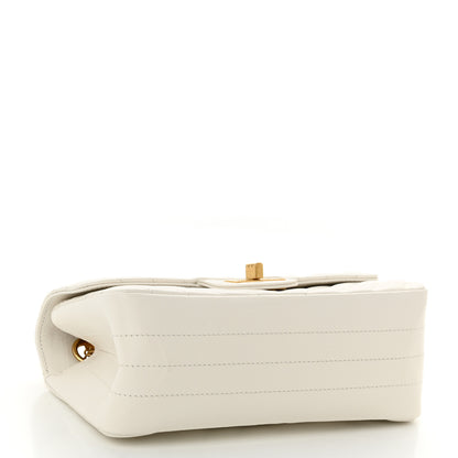 Chanel Aged Calfskin Chevron Quilted 2.55 Reissue Mini Flap White 4 of 11
