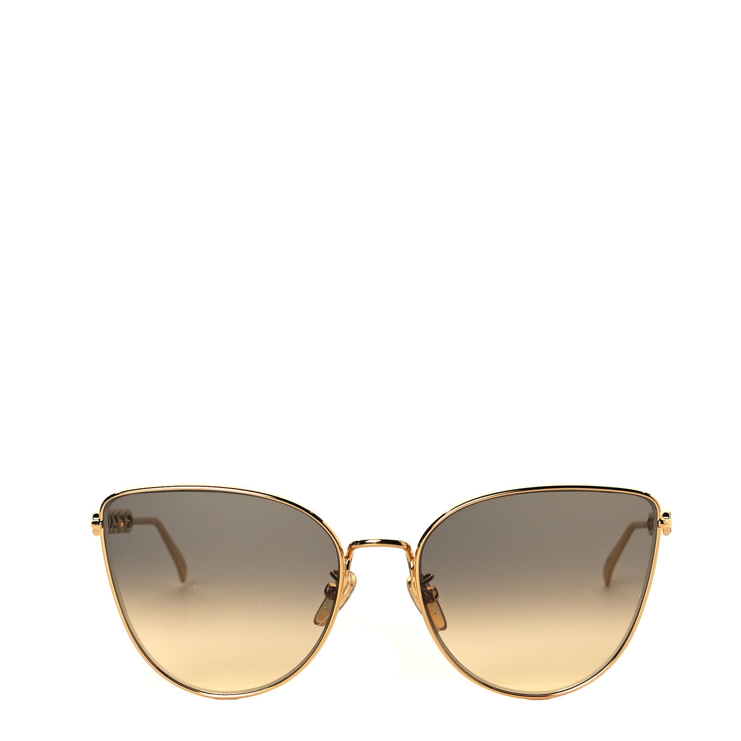 Louis Vuitton Metal My LV Chain Cat Eye Sunglasses Z1522W Gold 2 of 6