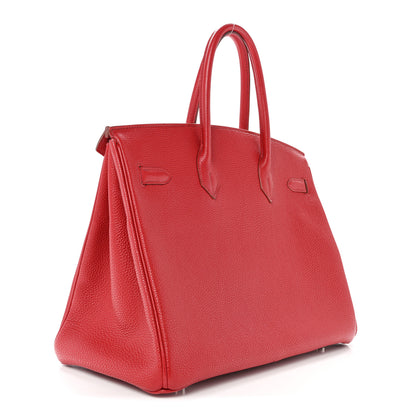 Hermes Togo Birkin 35 Rouge Garance 3 of 15