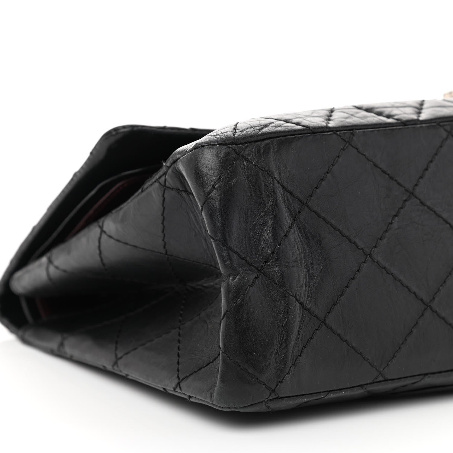 Chanel Aged Calfskin Quilted 2.55 Reissue 227 Flap Black 10 of 11
