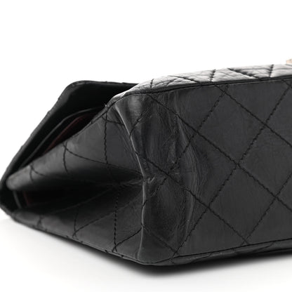 Chanel Aged Calfskin Quilted 2.55 Reissue 227 Flap Black 10 of 11