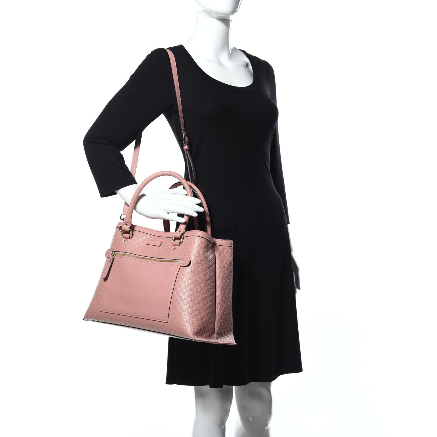 Gucci Soft Microguccissima Medium Tote Soft Pink 2 of 9