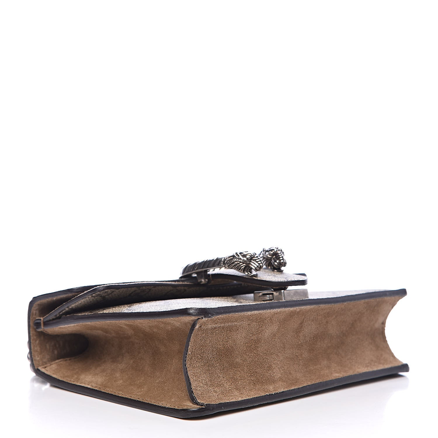 Gucci GG Supreme Monogram Mini Dionysus Shoulder Bag Taupe 4 of 12