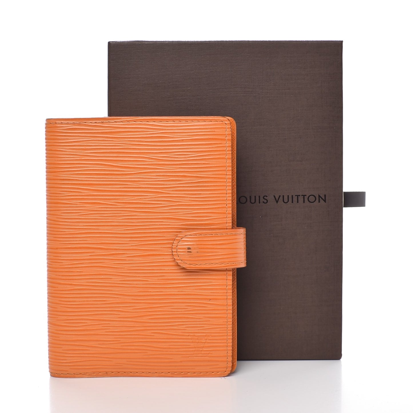 Epi Small Ring Agenda Cover Mandarin