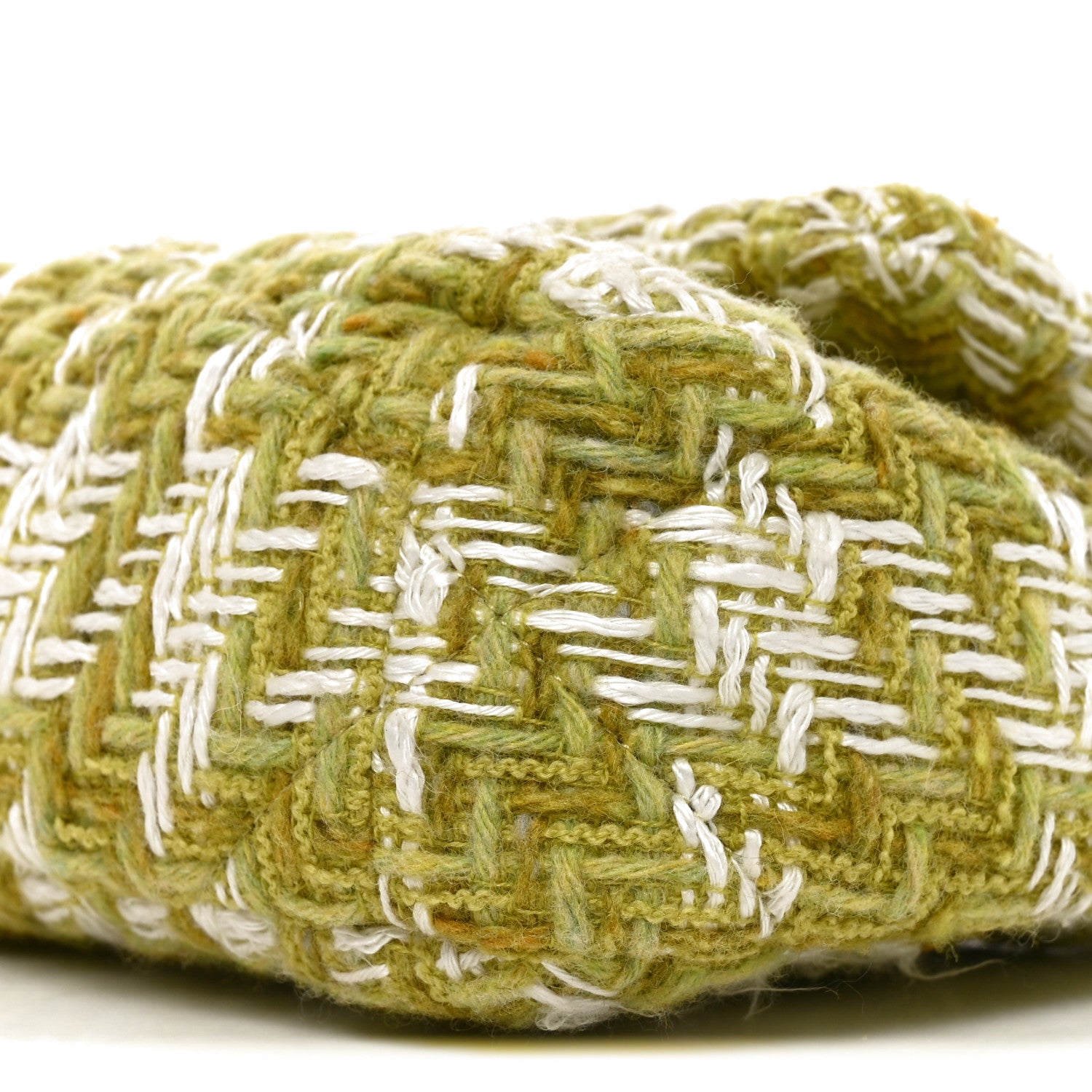 Chanel Tweed Quilted Medium Chanel 19 Flap Green 9 of 9