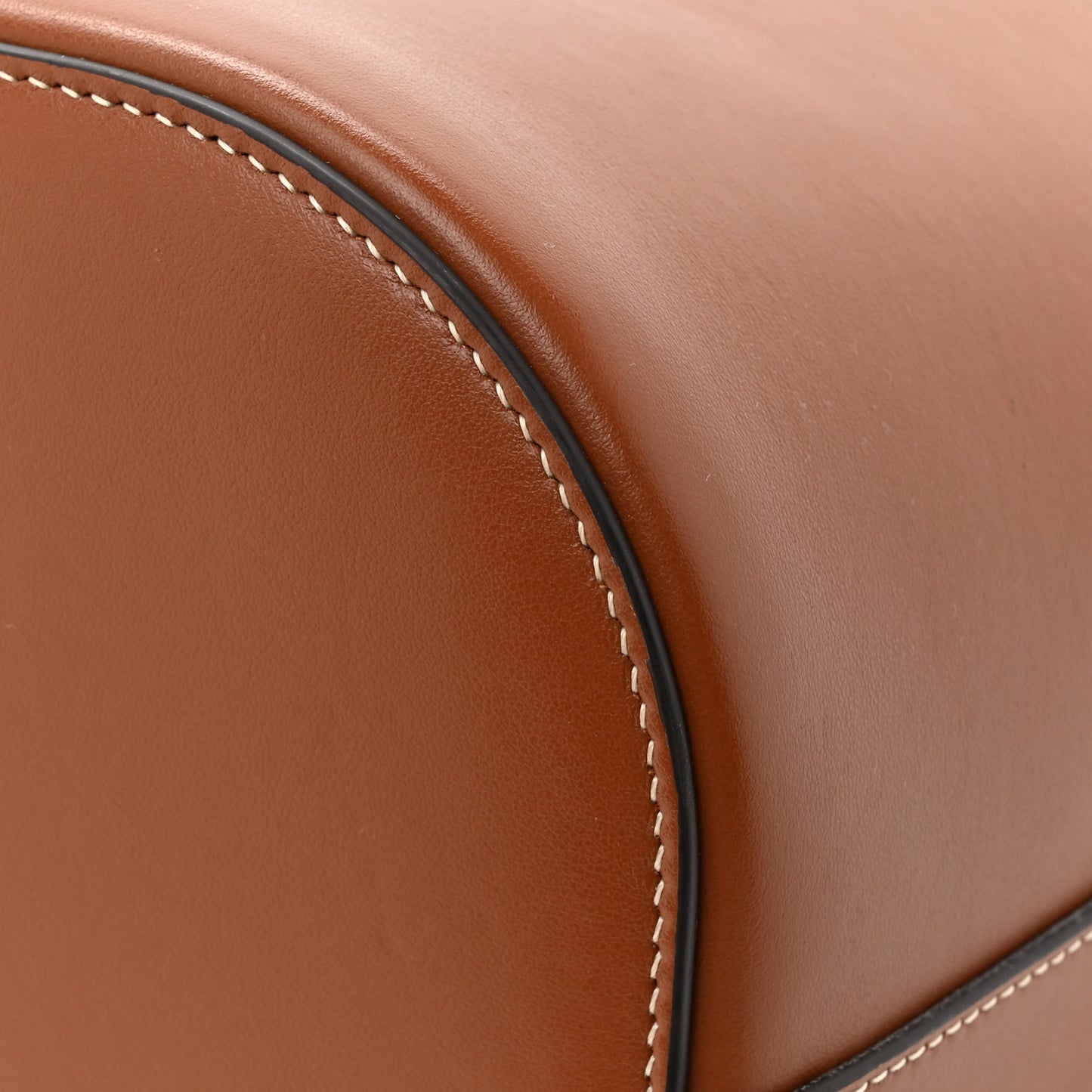 Smooth Calfskin Triomphe Louise Bag Tan