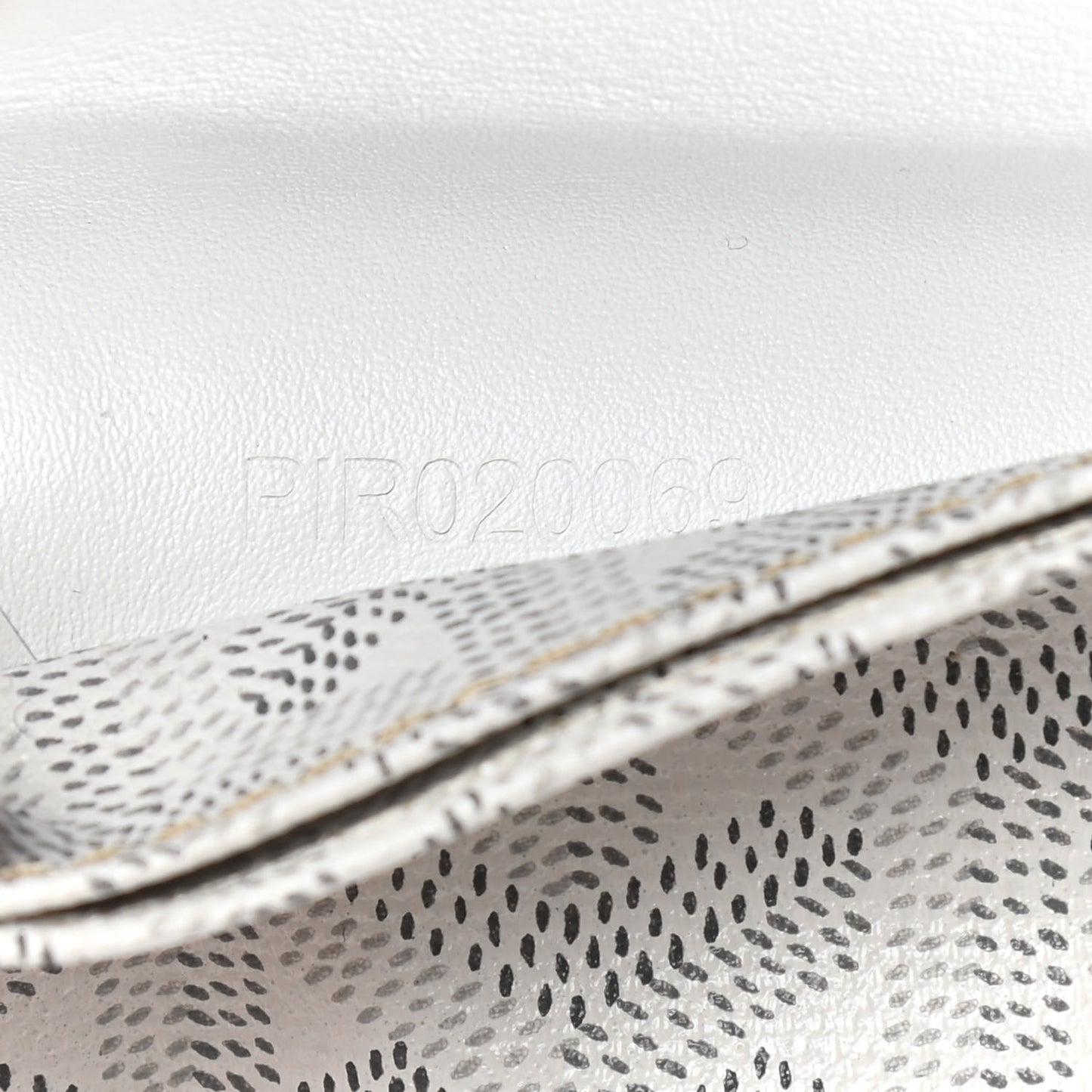 Goyardine Saint Louis PM White