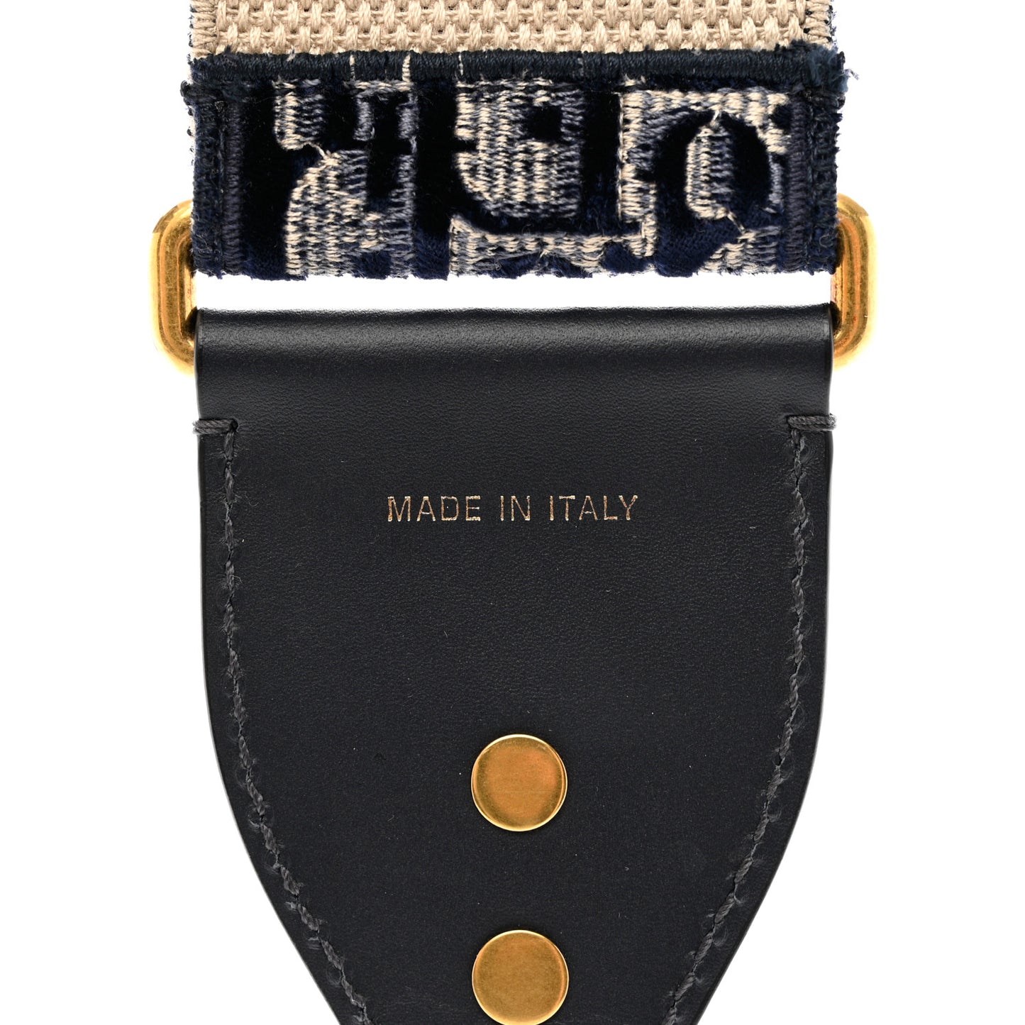 Velvet Oblique Shoulder Strap Blue