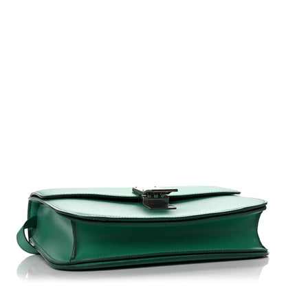Celine Box Calfskin Classic Box Medium Flap Bag Pop Green 4 of 12
