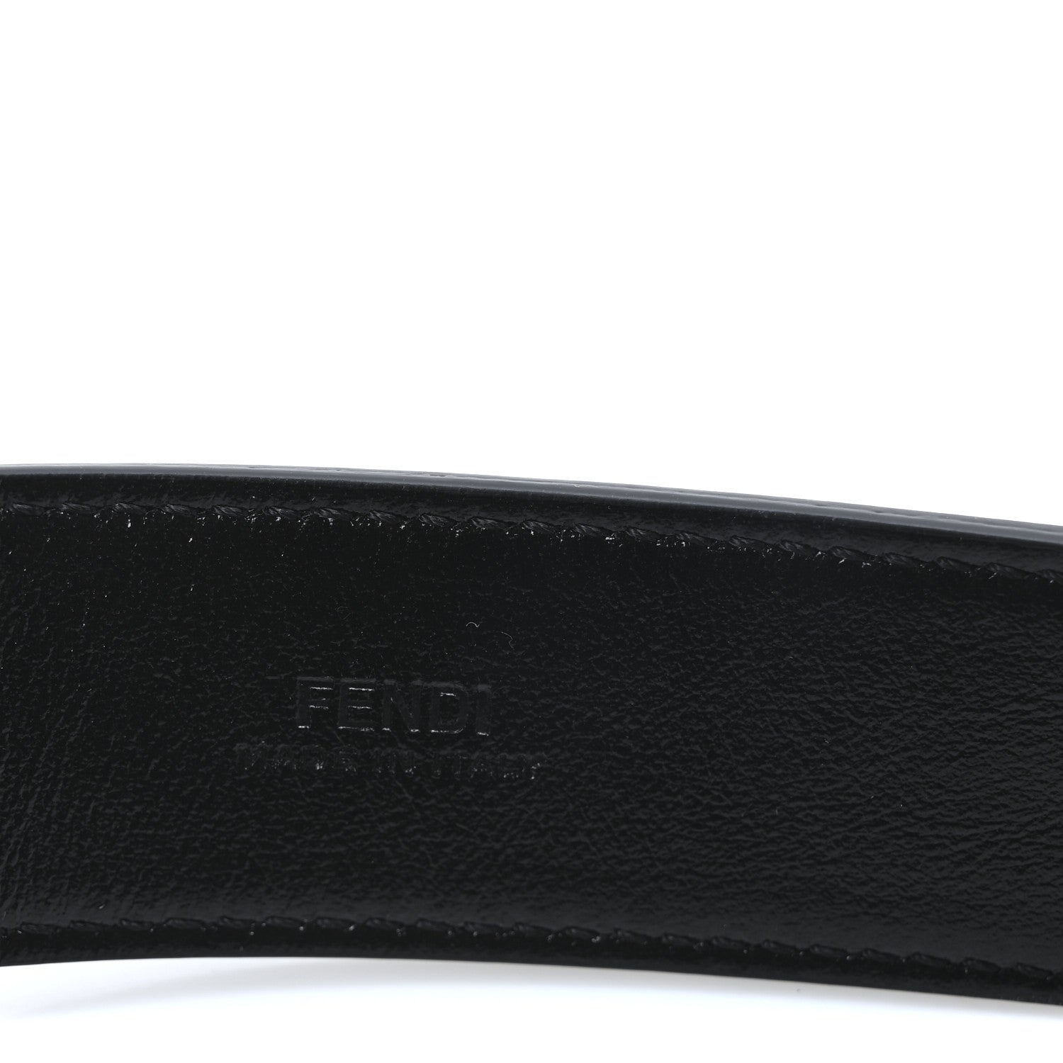 Fendi Vitello Glacier Utility Belt Pouch Black 5 of 10