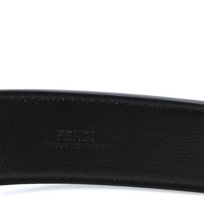Fendi Vitello Glacier Utility Belt Pouch Black 5 of 10