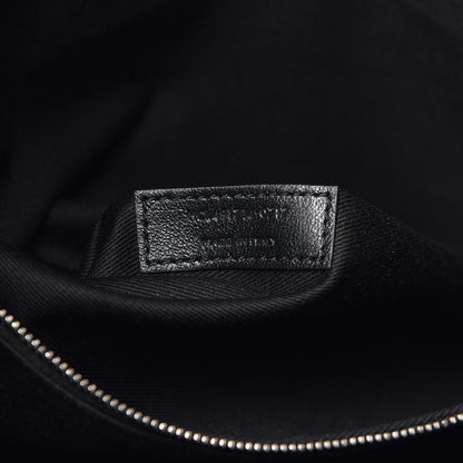 Saint Laurent Grained Calfskin Medium Souple Sac De Jour Duffle Black 7 of 9