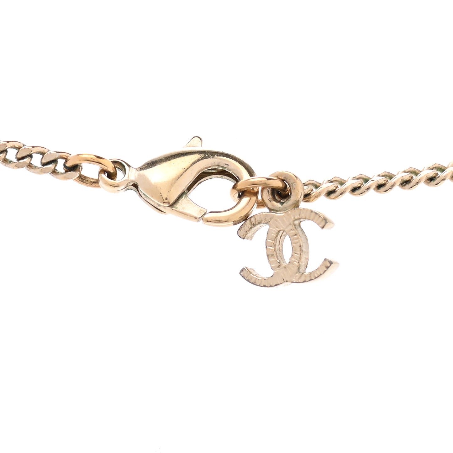 Metal Paris Dallas CC Star Pendant Necklace Gold