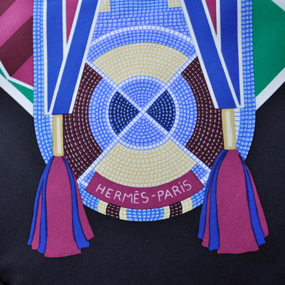 Hermes Silk L'Art Indien des Plaines Scarf 90 3 of 10