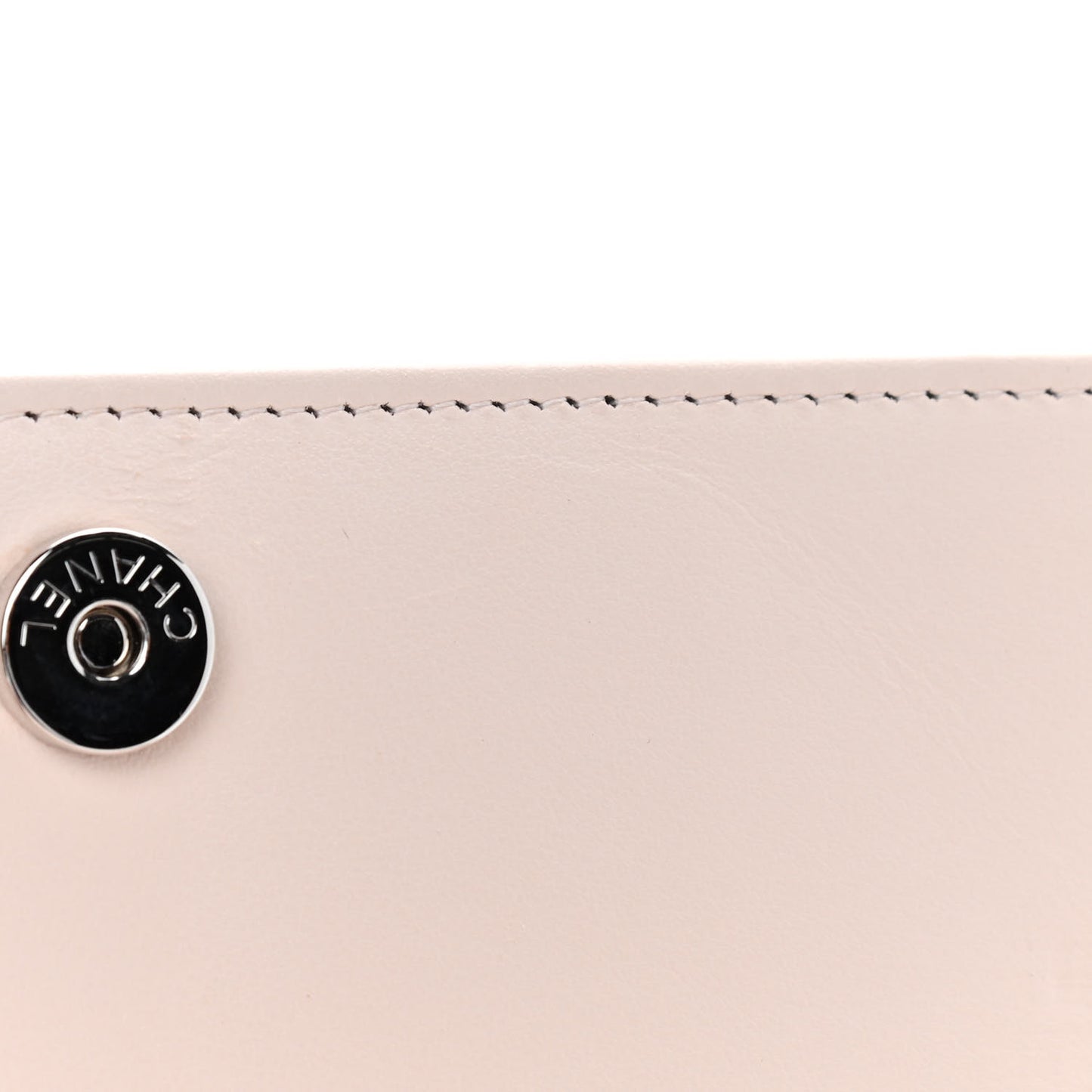 Caviar Quilted Vintage Mademoiselle Wallet On Chain WOC Beige
