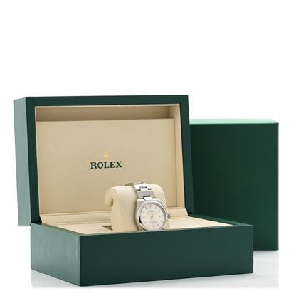 Rolex Stainless Steel 34mm Oyster Perpetual Watch Silver 124200 5 of 5