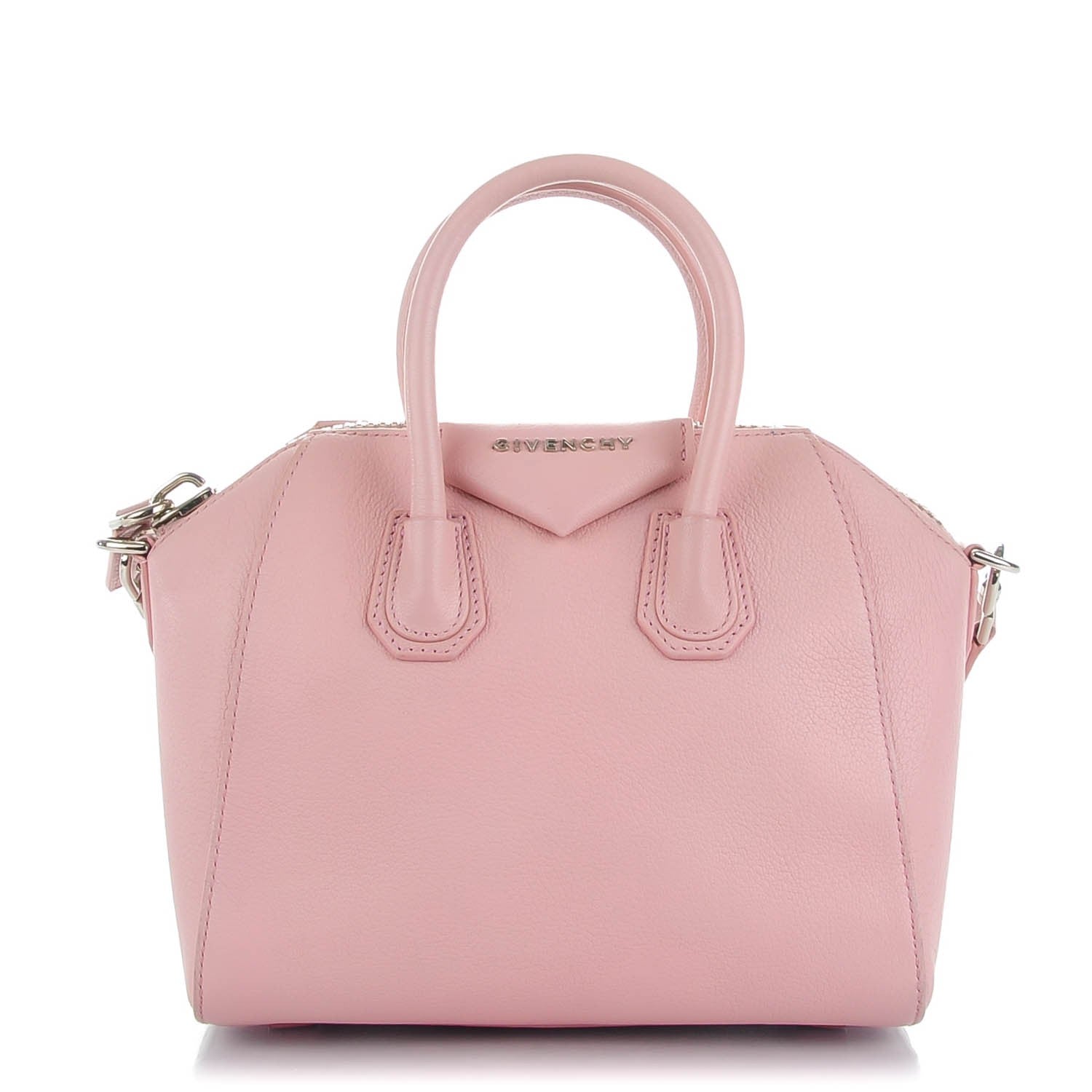 Givenchy Sugar Goatskin Mini Antigona Pink 1 of 7