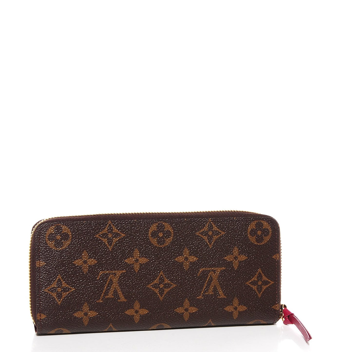 Monogram Clemence Wallet Fuchsia