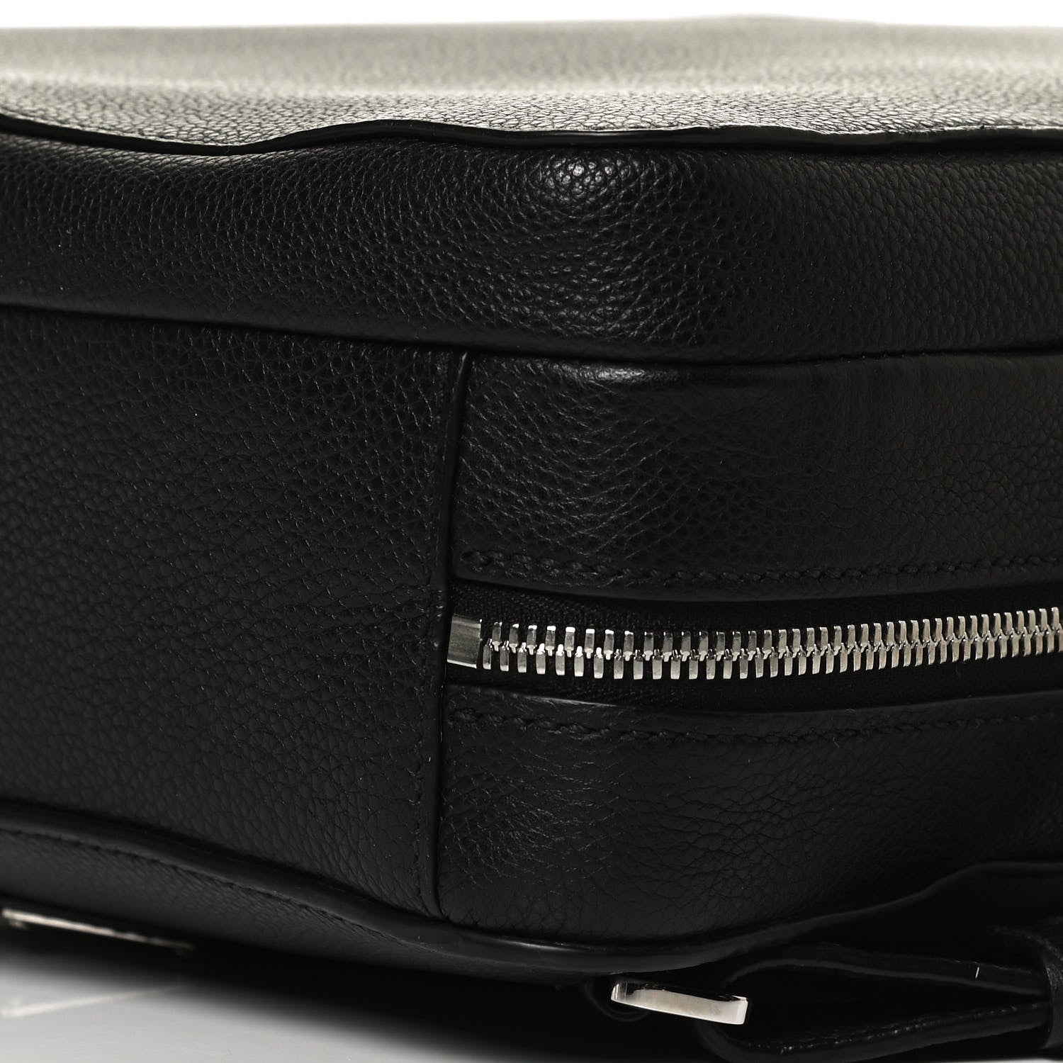 Prada Vitello Daino Briefcase Backpack Black 9 of 13