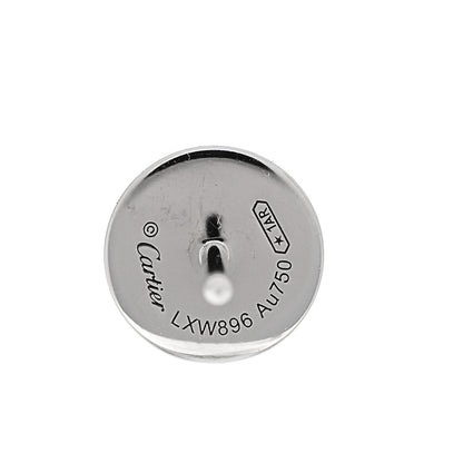Cartier 18K White Gold LOVE Earrings 4 of 4