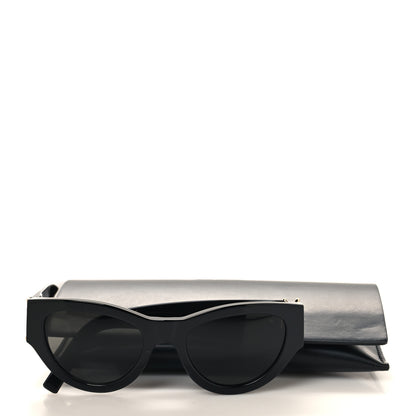 Saint Laurent Acetate Sunglasses SL M94 Black 8 of 8