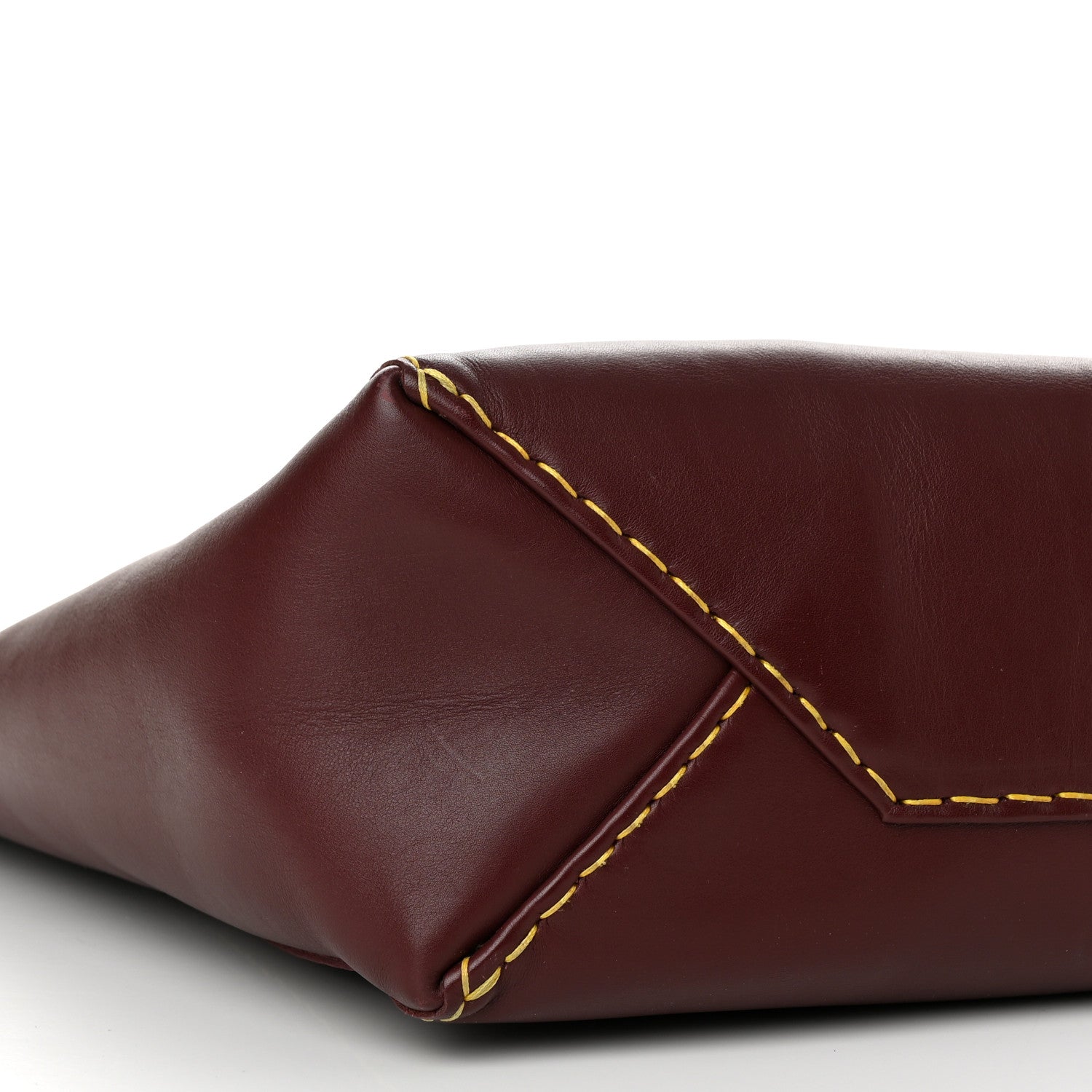Celine Smooth Calfskin Vertical Cabas Burgundy 9 of 13