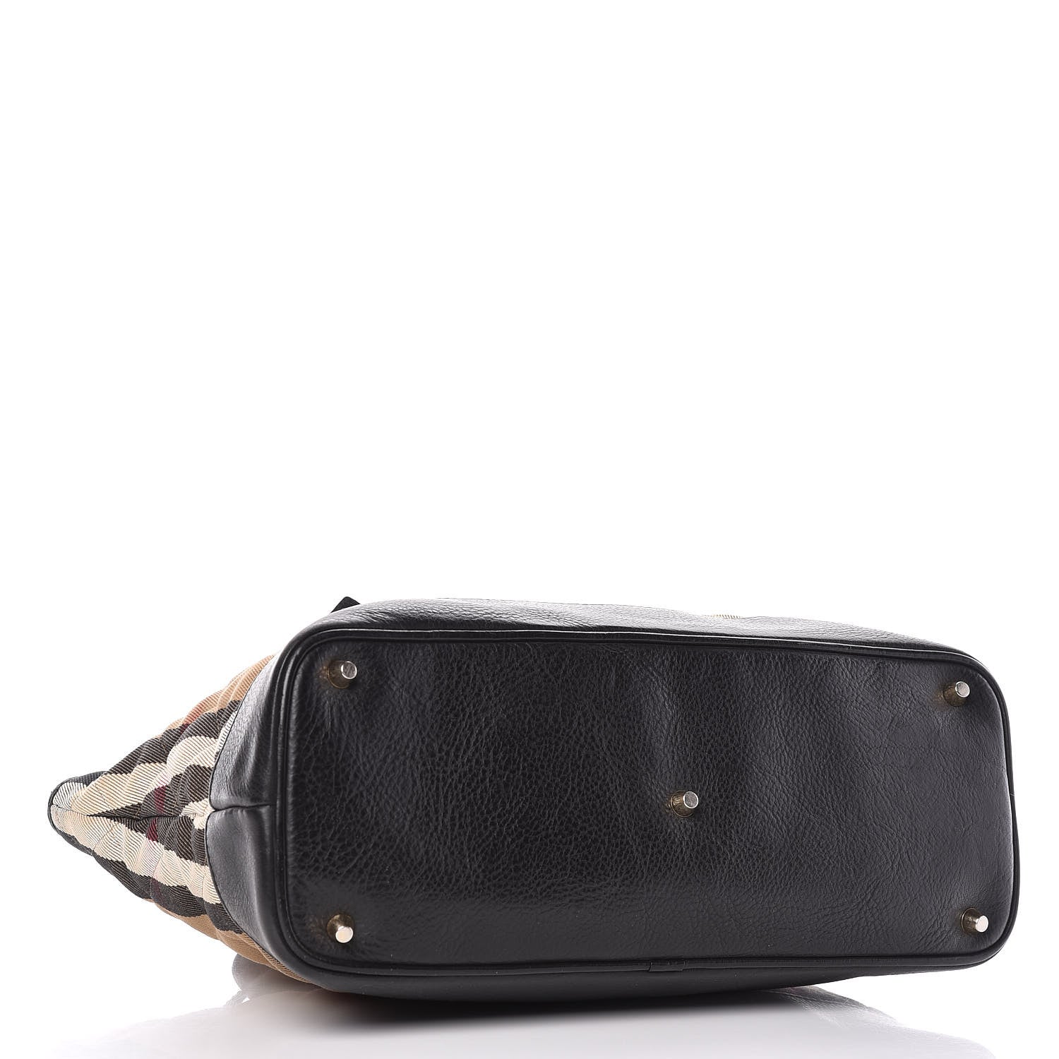 Burberry House Check Quilted Tote Black 4 of 16
