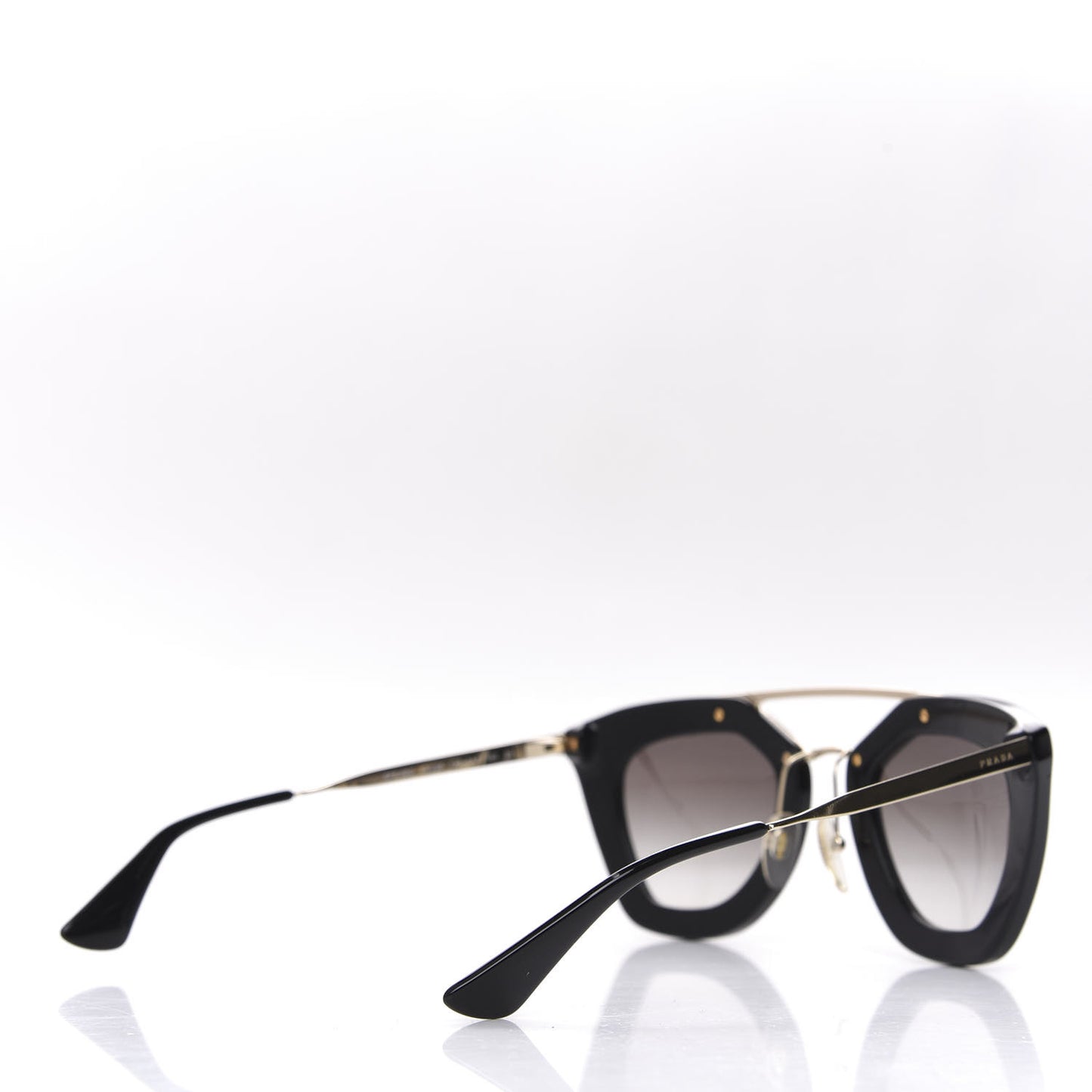Acetate Cinema Sunglasses SPR 09Q Black