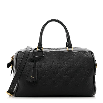 Louis Vuitton Empreinte Speedy Bandouliere 30 NM Black 1 of 10
