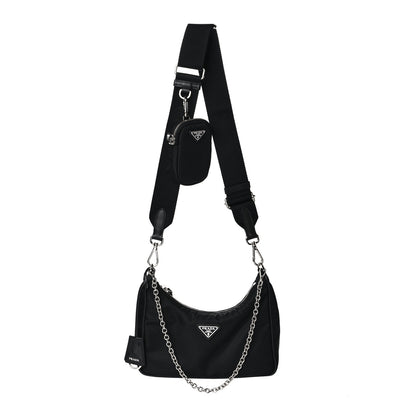 Prada Nylon Re-Edition 2005 Shoulder Bag Black 1 of 11