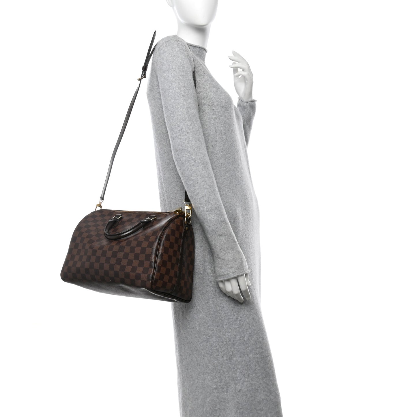 Damier Ebene Speedy Bandouliere 30